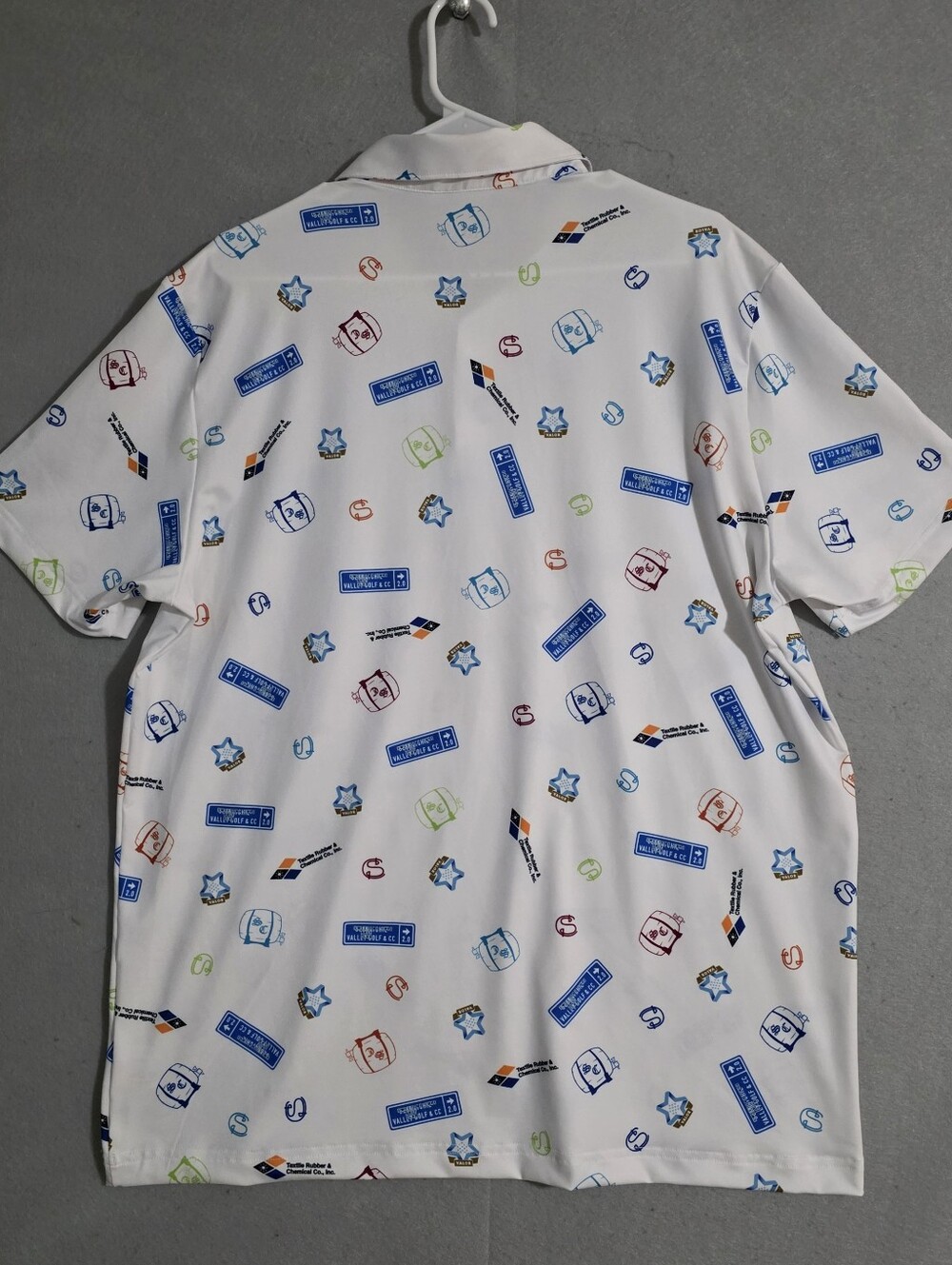 NWT Adidas Mens AOP Sweetens Cove Golf Club Performance Polo Size XL - Picture 8 of 11
